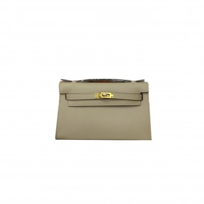 HERMES MASTER MINI KELLY EPSOM LEATHER (22*14*7cm) 